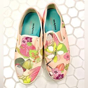SeaVees x Trina Turk Women's Floral Slip-On Shoes 7.5